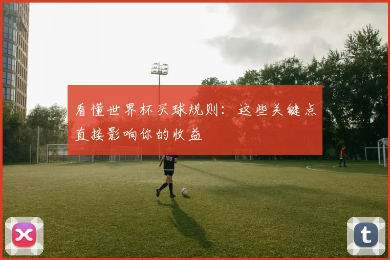 看懂世界杯买球规则：这些关键点直接影响你的收益