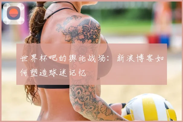 世界杯吧的舆论战场:新浪博客如何塑造球迷记忆