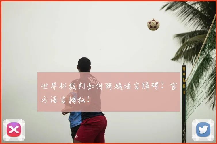 世界杯裁判如何跨越语言障碍?官方语言揭秘!