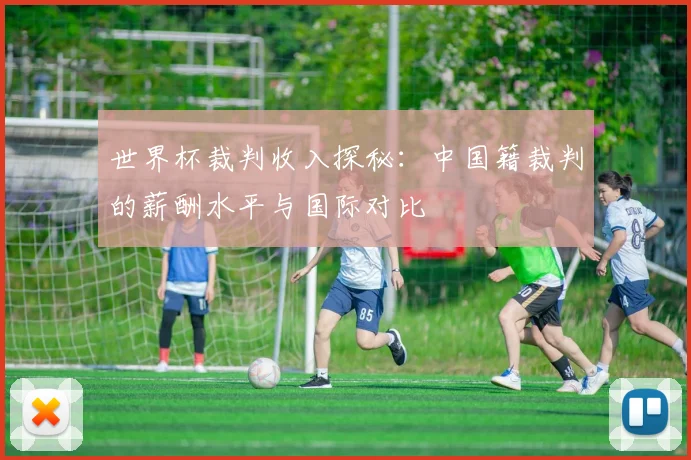 世界杯裁判收入探秘:中国籍裁判的薪酬水平与国际对比